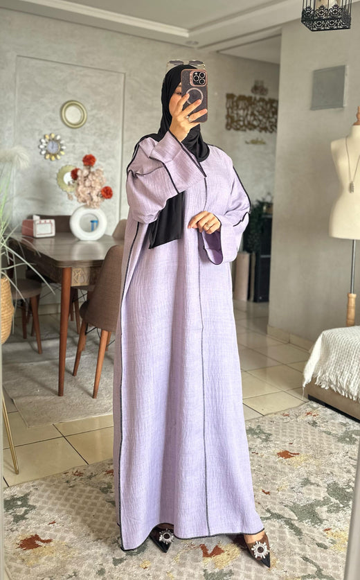 Abaya femme modèle 128 - Nilo Maroc