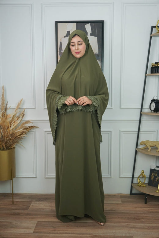 Abaya femme Khimar - Nilo Maroc