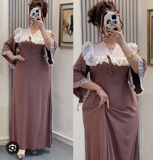Pyjama femme maison Dentel - Nilo Maroc