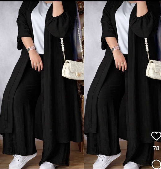 Kimono femme – vue produit 4 – Nilo Maroc - Nilo Maroc