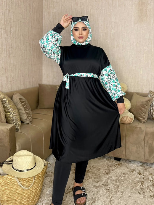 Burkini femme Unique – vue produit 8 – Nilo Maroc - Nilo Maroc