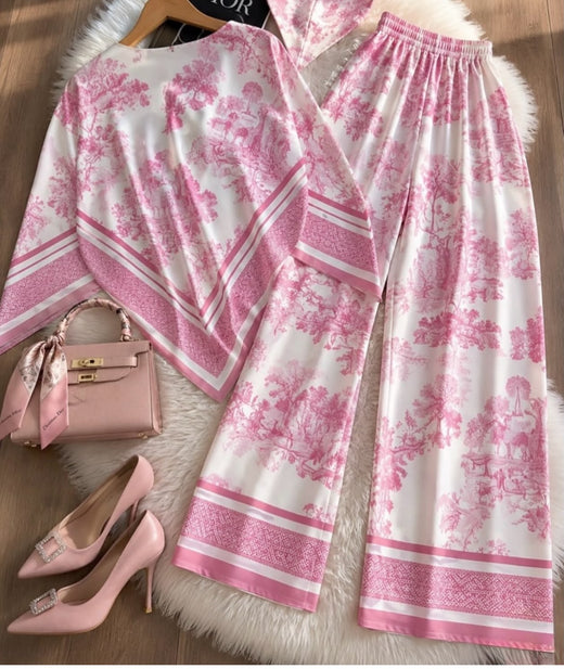 Ensemble femme Scarf – vue produit 1 – Nilo Maroc - Nilo Maroc