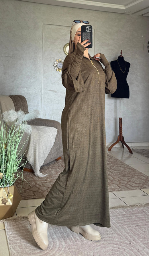 Robe femme Diagonal Sensla – vue produit 1 – Nilo Maroc - Nilo Maroc