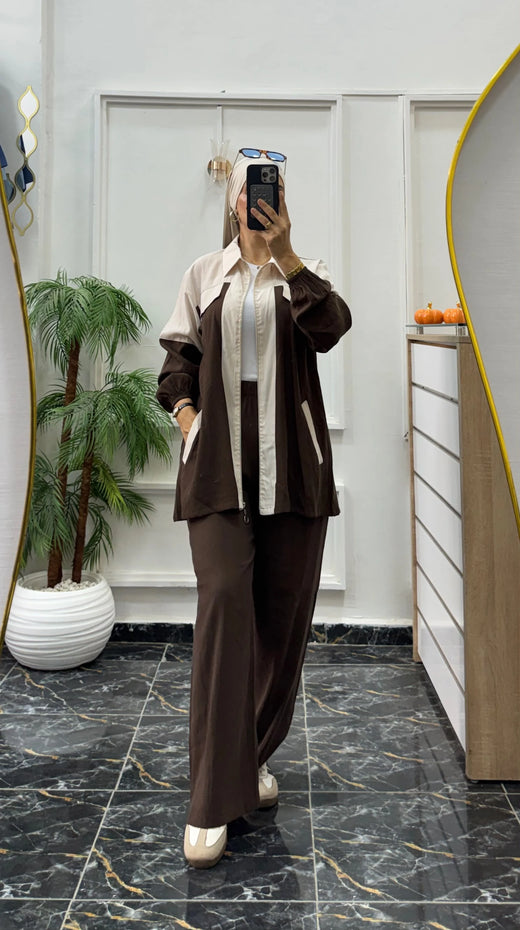 Ensemble sport femme Survette Seniora – vue produit 6 – Nilo Maroc - Nilo Maroc
