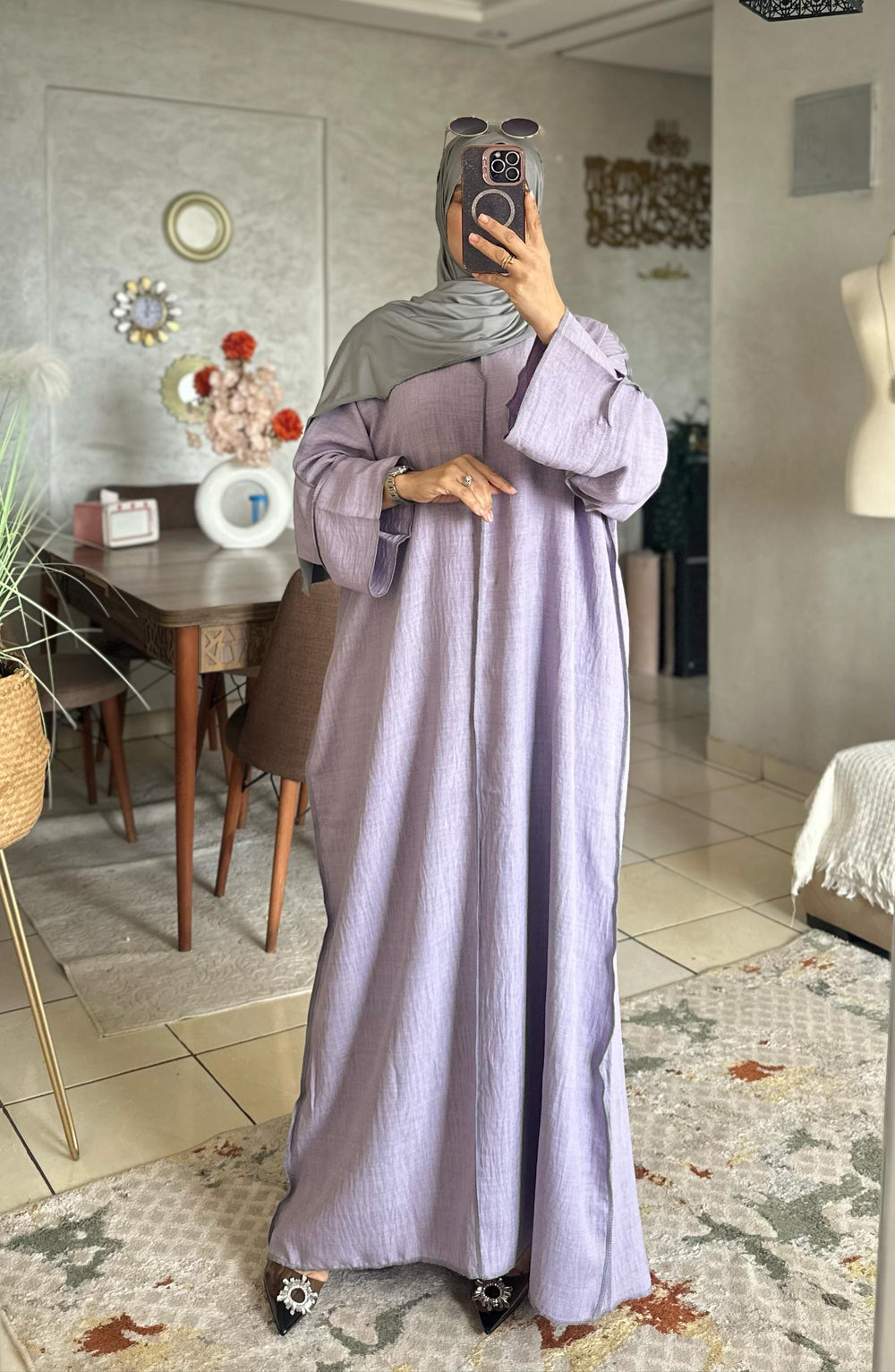 Abaya femme modèle 128 - Nilo Maroc