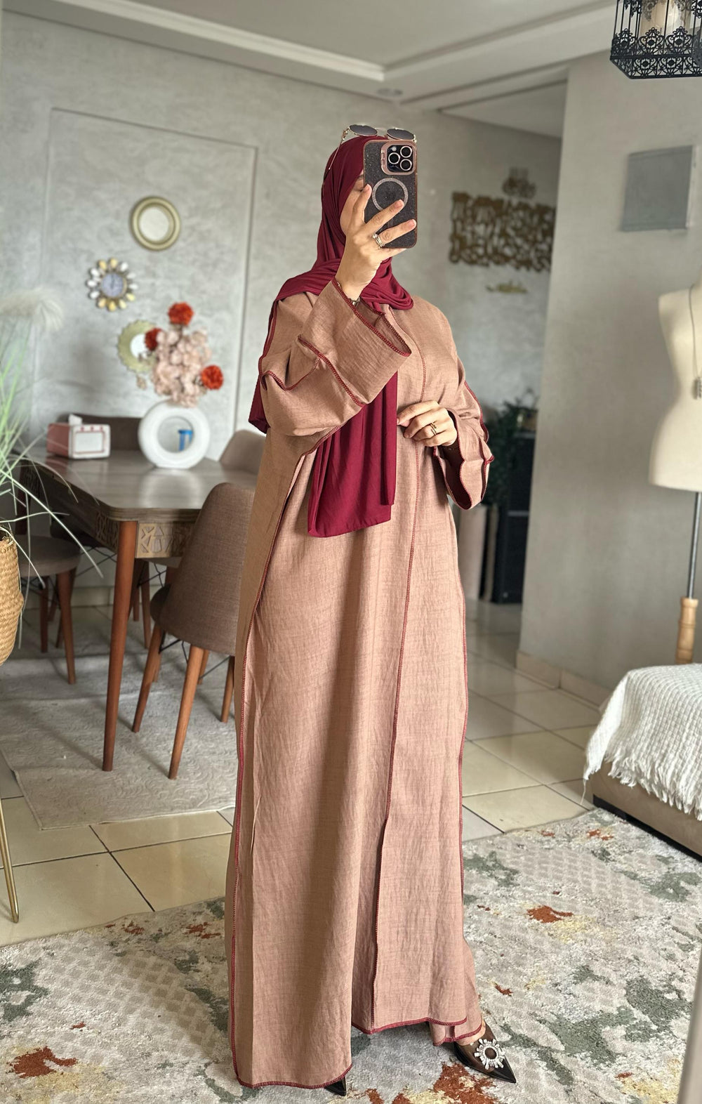 Abaya femme modèle 128 - Nilo Maroc