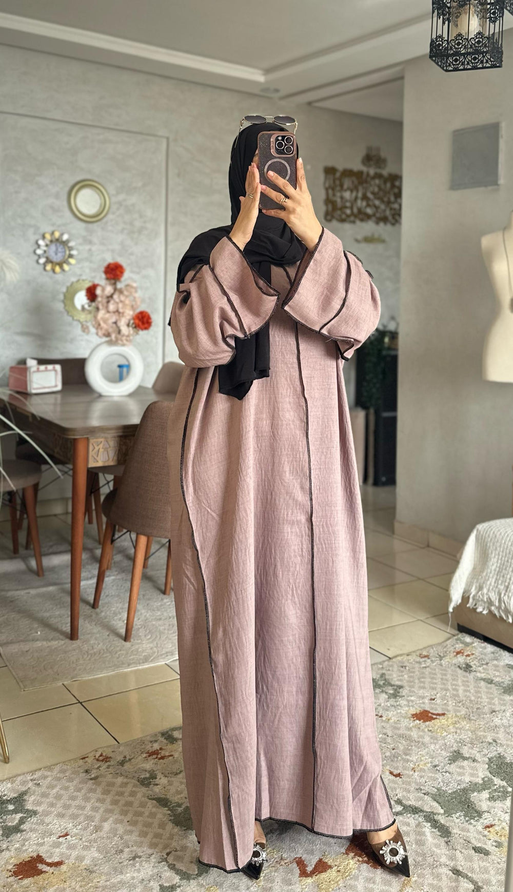 Abaya femme modèle 128 - Nilo Maroc