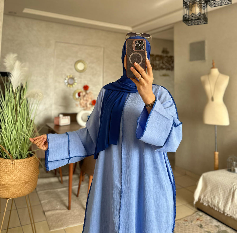 Abaya femme modèle 128 - Nilo Maroc