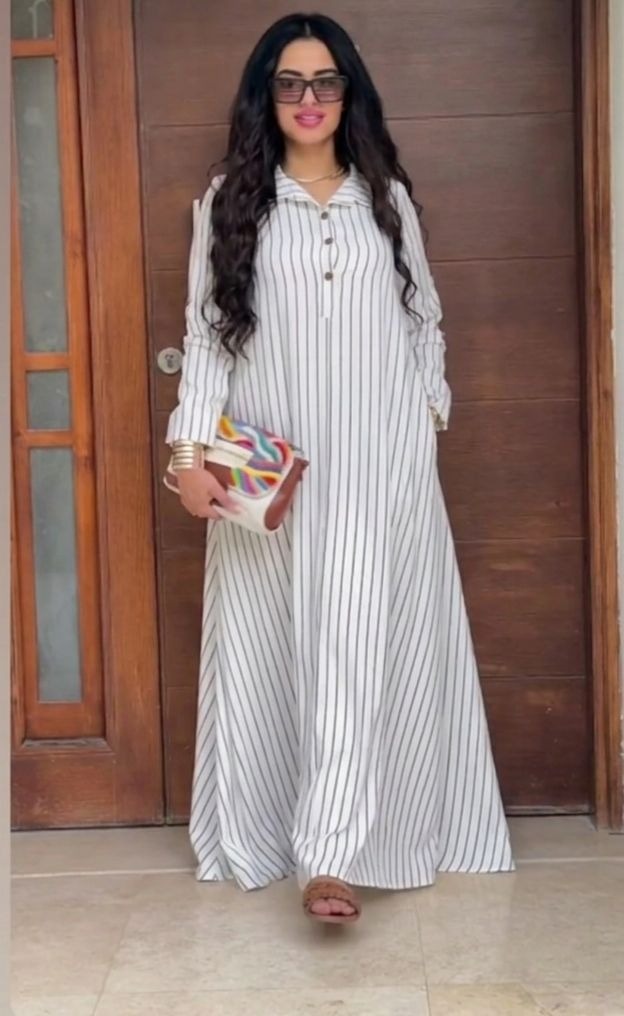 Robe femme Lolah Rayee - Nilo Maroc