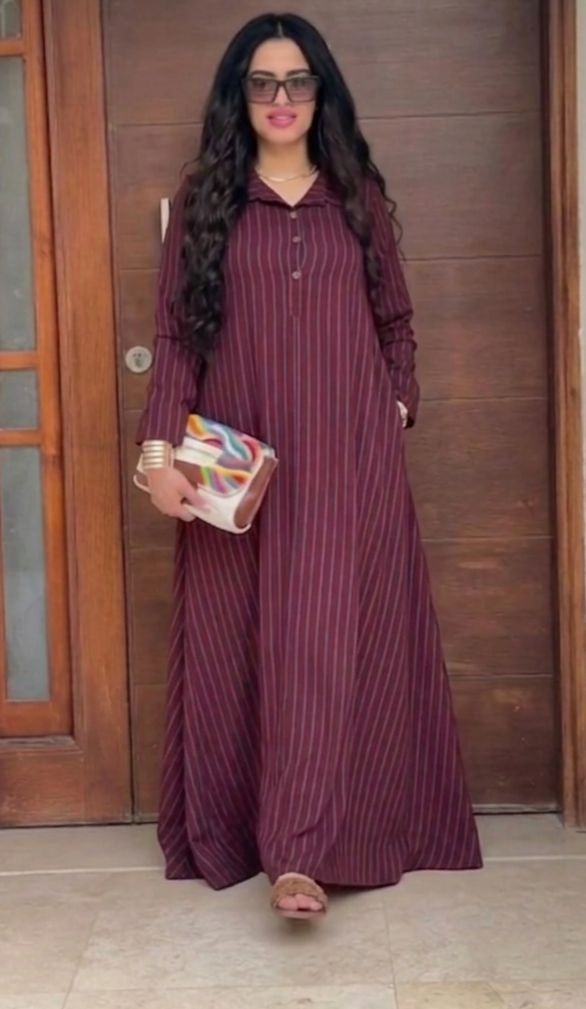 Robe femme Lolah Rayee - Nilo Maroc