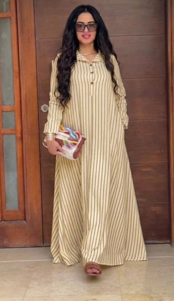 Robe femme Lolah Rayee - Nilo Maroc