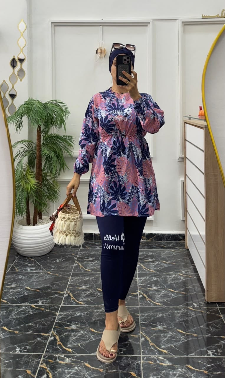 بوركيني نسائية Miami - Nilo Maroc