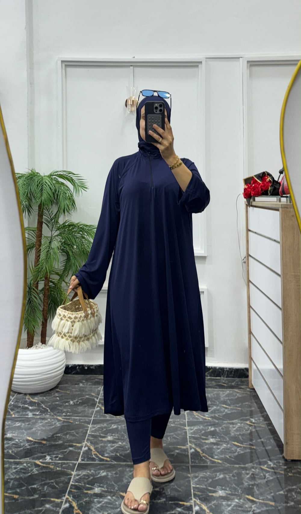 بوركيني نسائية Oversized - Nilo Maroc