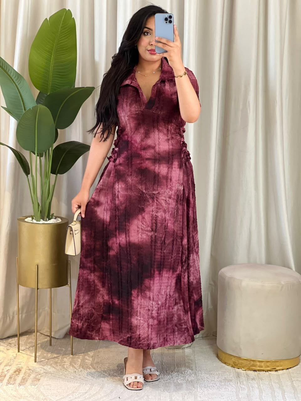 فستان نسائية Tie-dye - Nilo Maroc