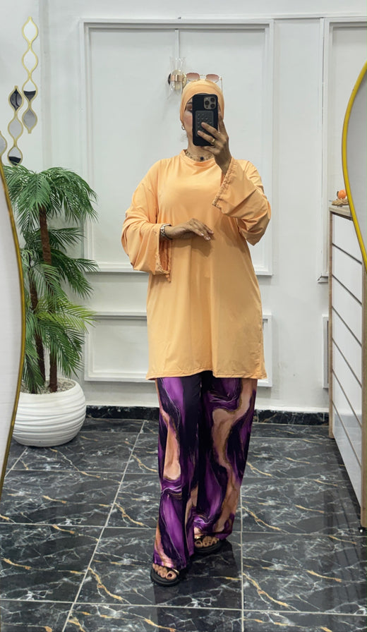 Burkini femme Olivia – vue produit 2 – Nilo Maroc - Nilo Maroc