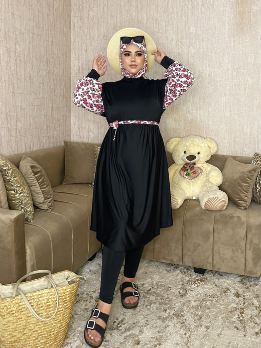 Burkini femme Unique – vue produit 6 – Nilo Maroc - Nilo Maroc
