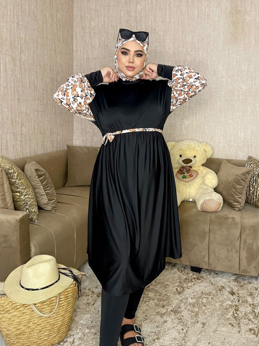 Burkini femme Unique – vue produit 11 – Nilo Maroc - Nilo Maroc
