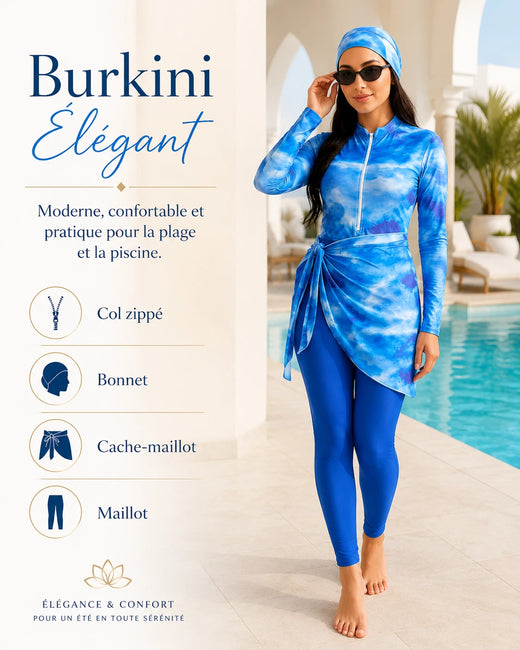 Burkini femme Elegante - Nilo Maroc