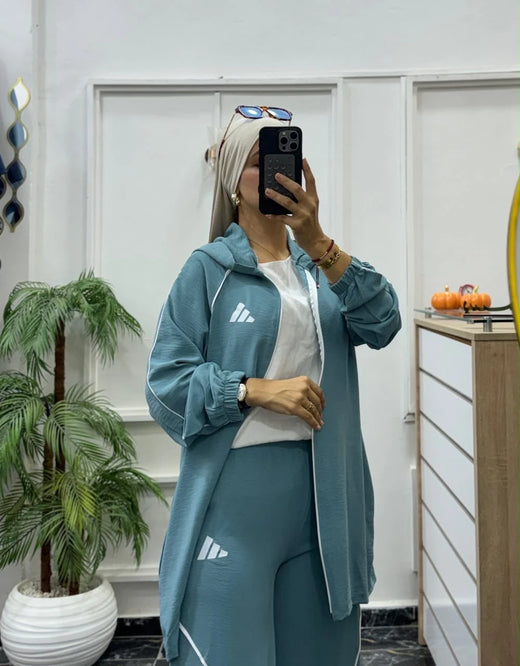 Ensemble sport femme Modest – vue produit 12 – Nilo Maroc - Nilo Maroc