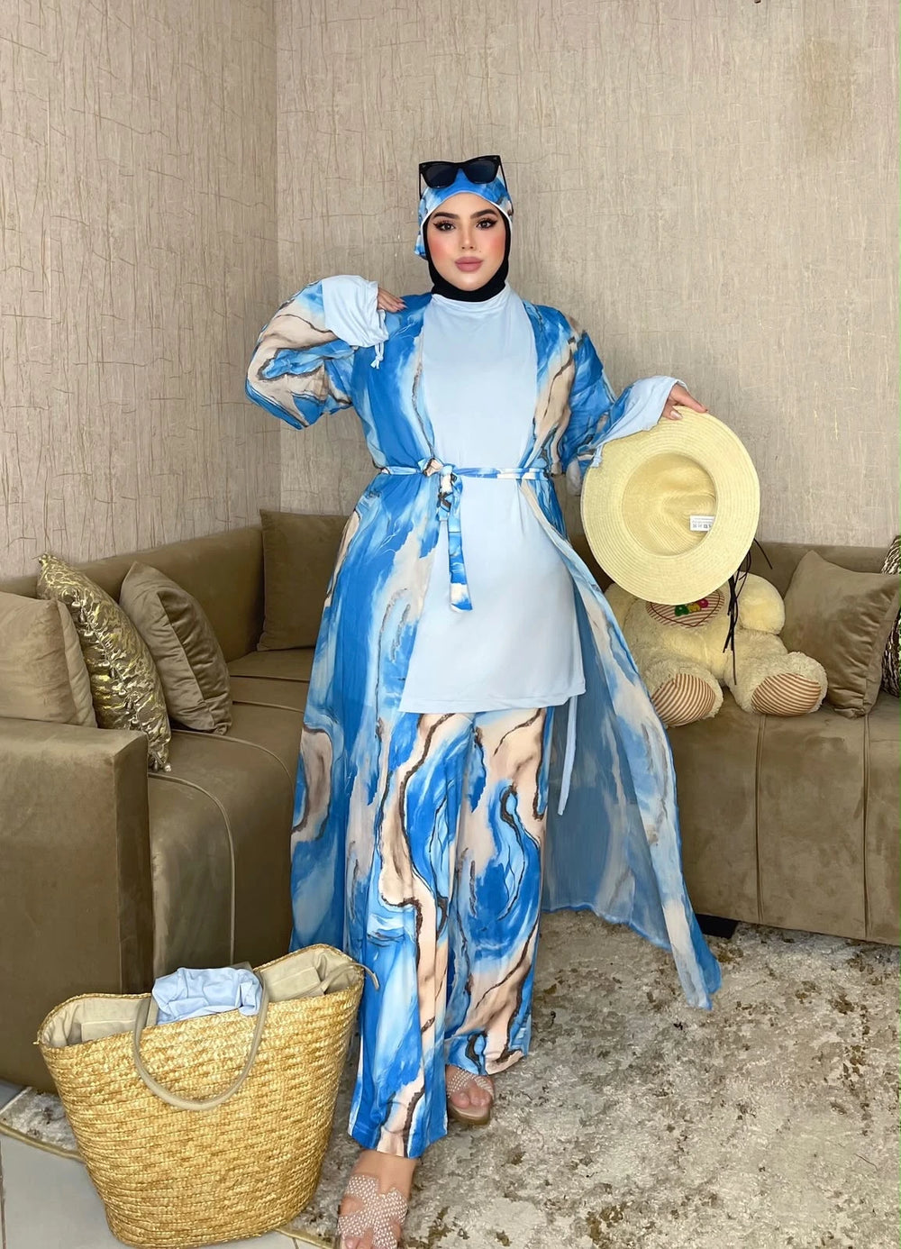 بوركيني نسائية Nokhba - Nilo Maroc
