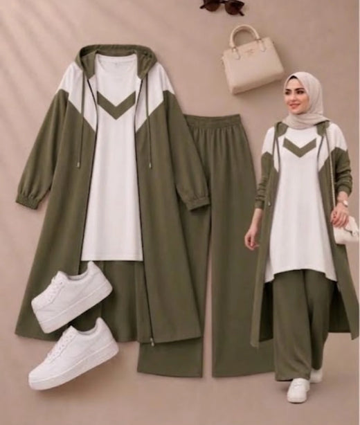 Ensemble femme Takam Aila – vue produit 2 – Nilo Maroc - Nilo Maroc
