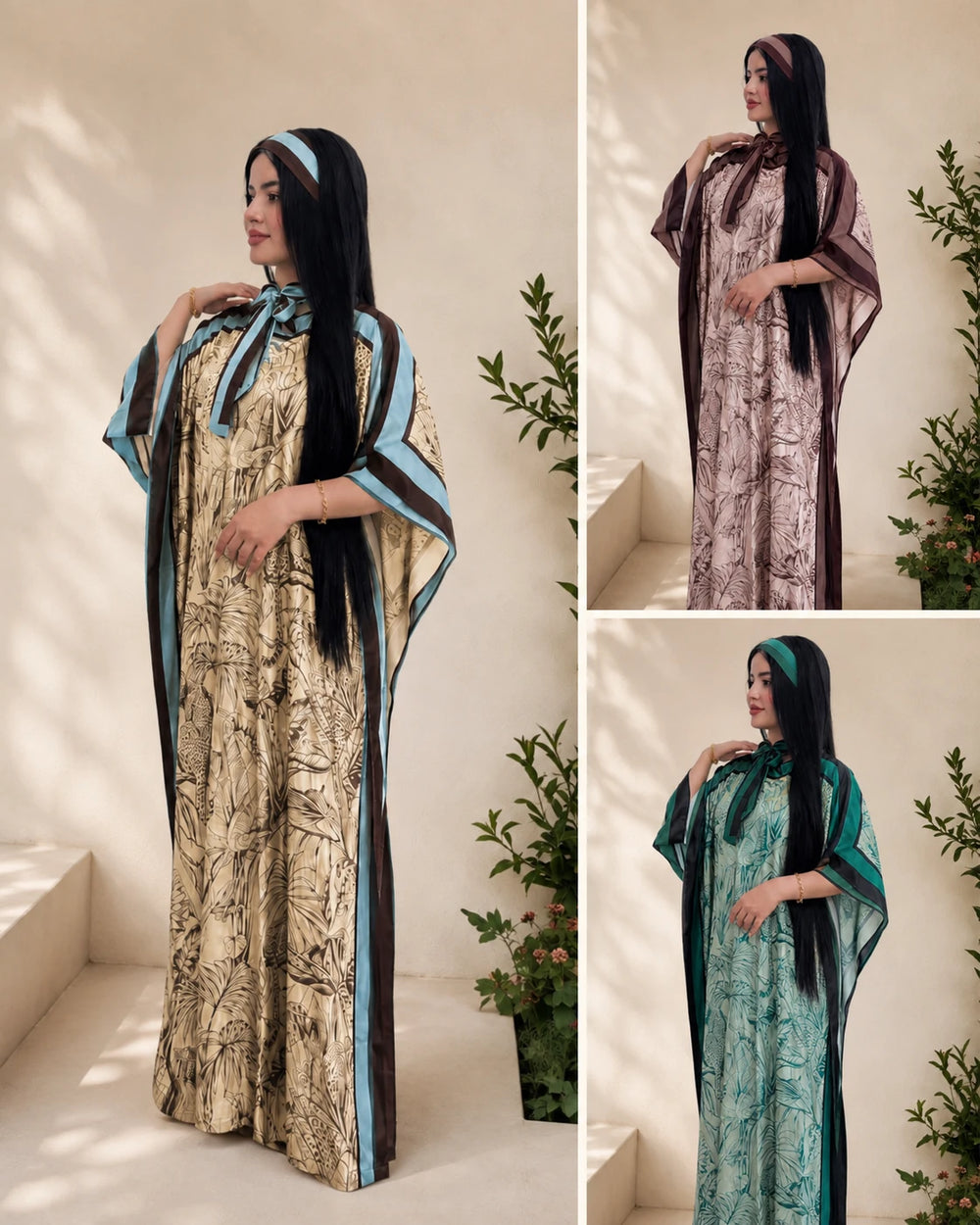 فستان نسائية satinée Satin - Nilo Maroc