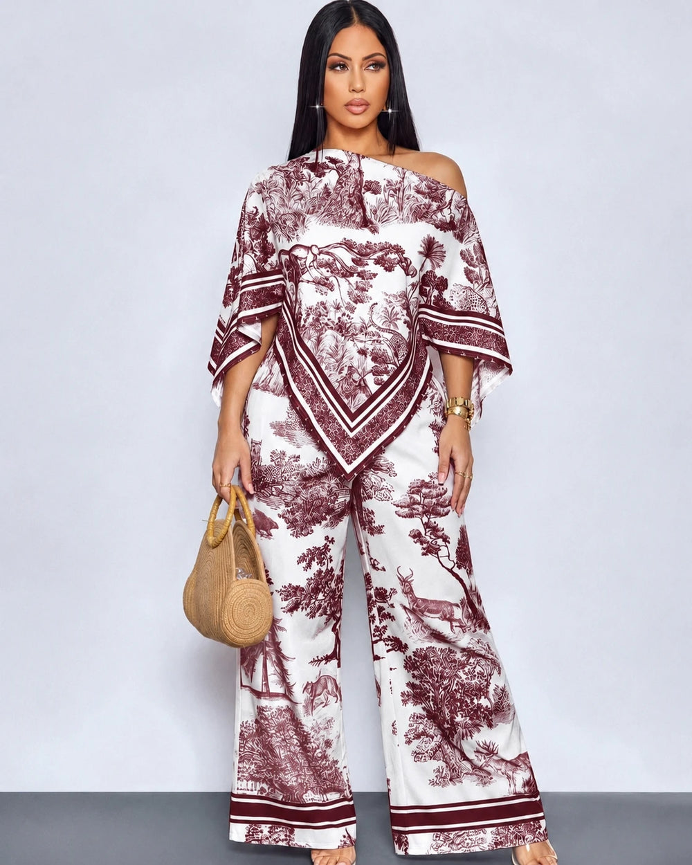 Ensemble femme satinée Satin - Nilo Maroc