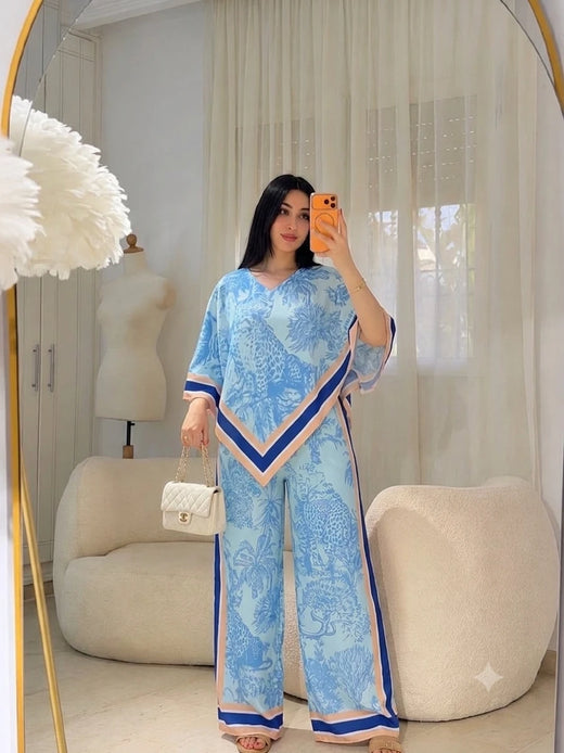 Ensemble femme Scarf Band – vue produit 3 – Nilo Maroc - Nilo Maroc